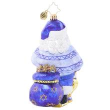 Load image into Gallery viewer, Christopher Radko Christma-kkah Santa