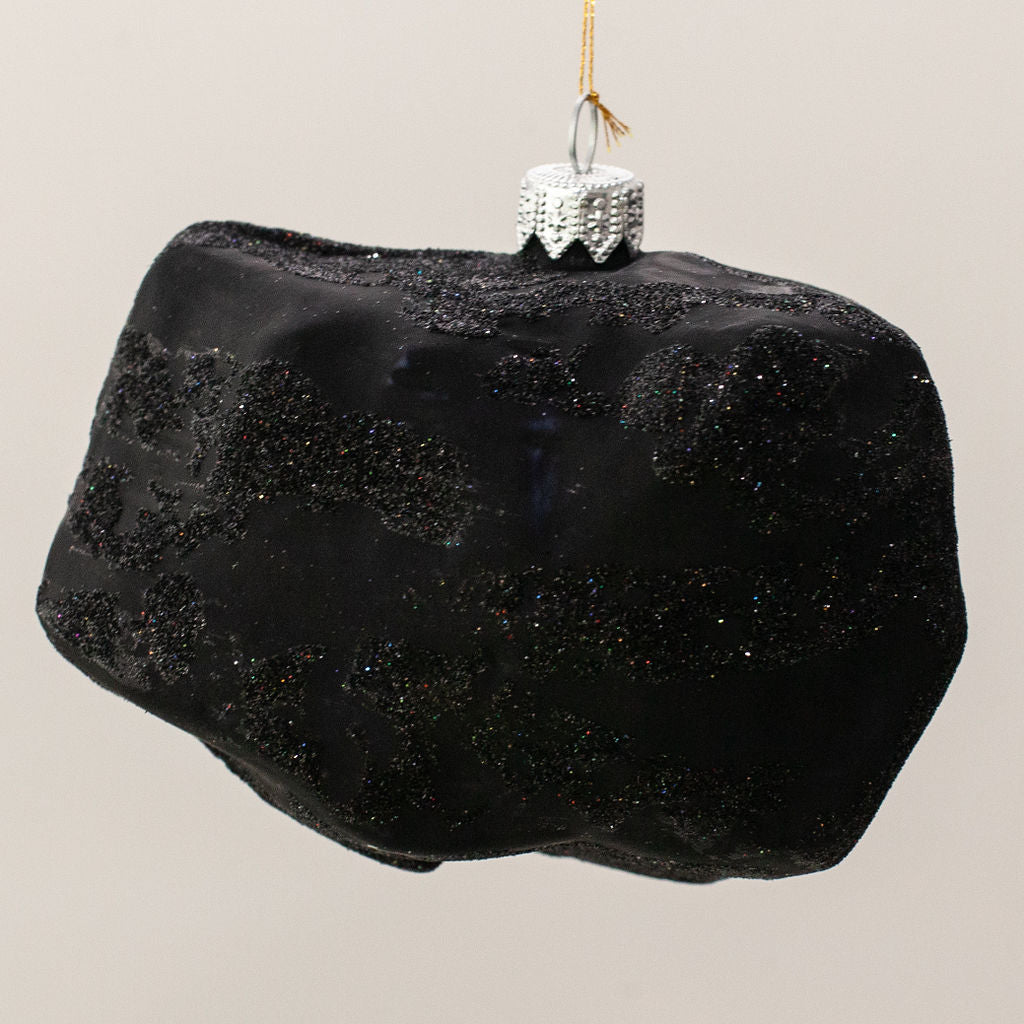 Lump Of Coal Christmas Ornament 