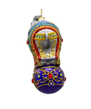 Load image into Gallery viewer, Bellissimo Elephant Ornament by Kurt S. Adler