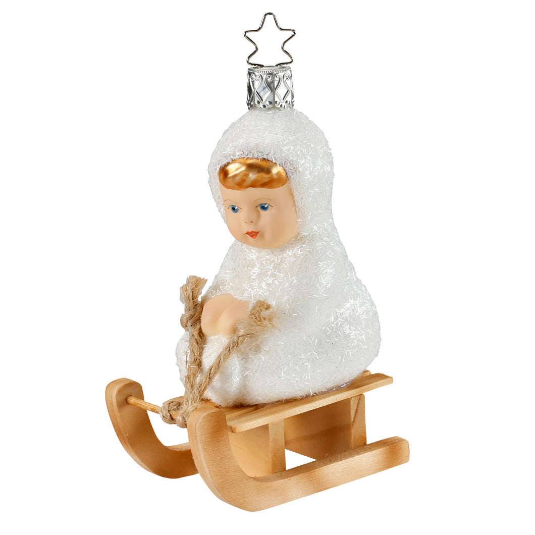 Kinder of Sledding by Inge-Glas