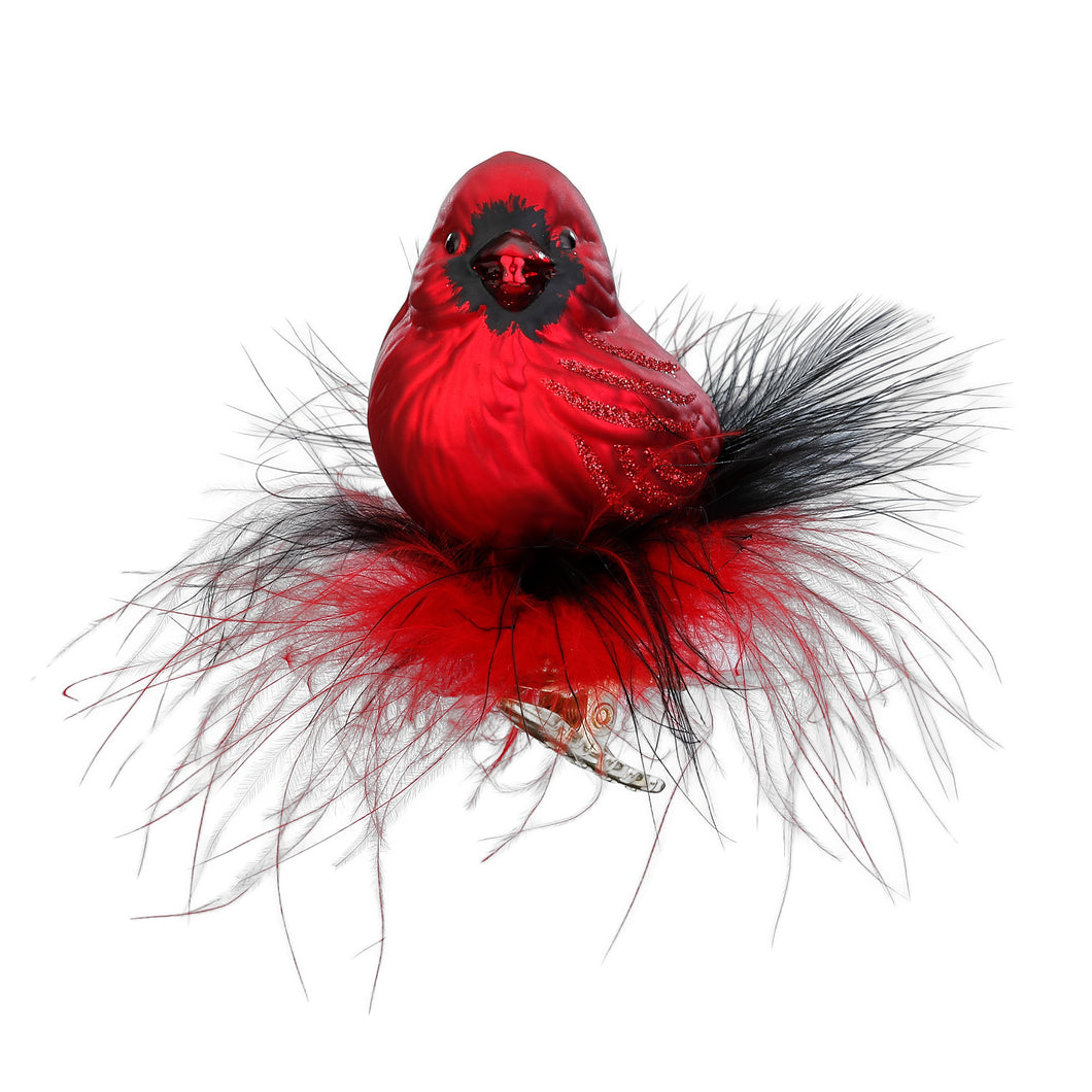 Northern Cardinal Ornament by Inge-Glas