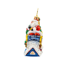 Load image into Gallery viewer, Rooftop Parking Santa Gem by Christopher Radko
