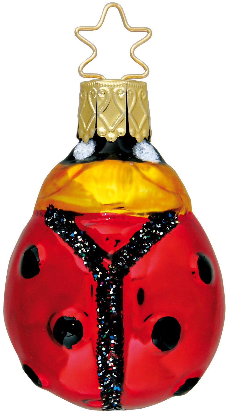 Lucky Lady Bug Ornament by Inge-Glas