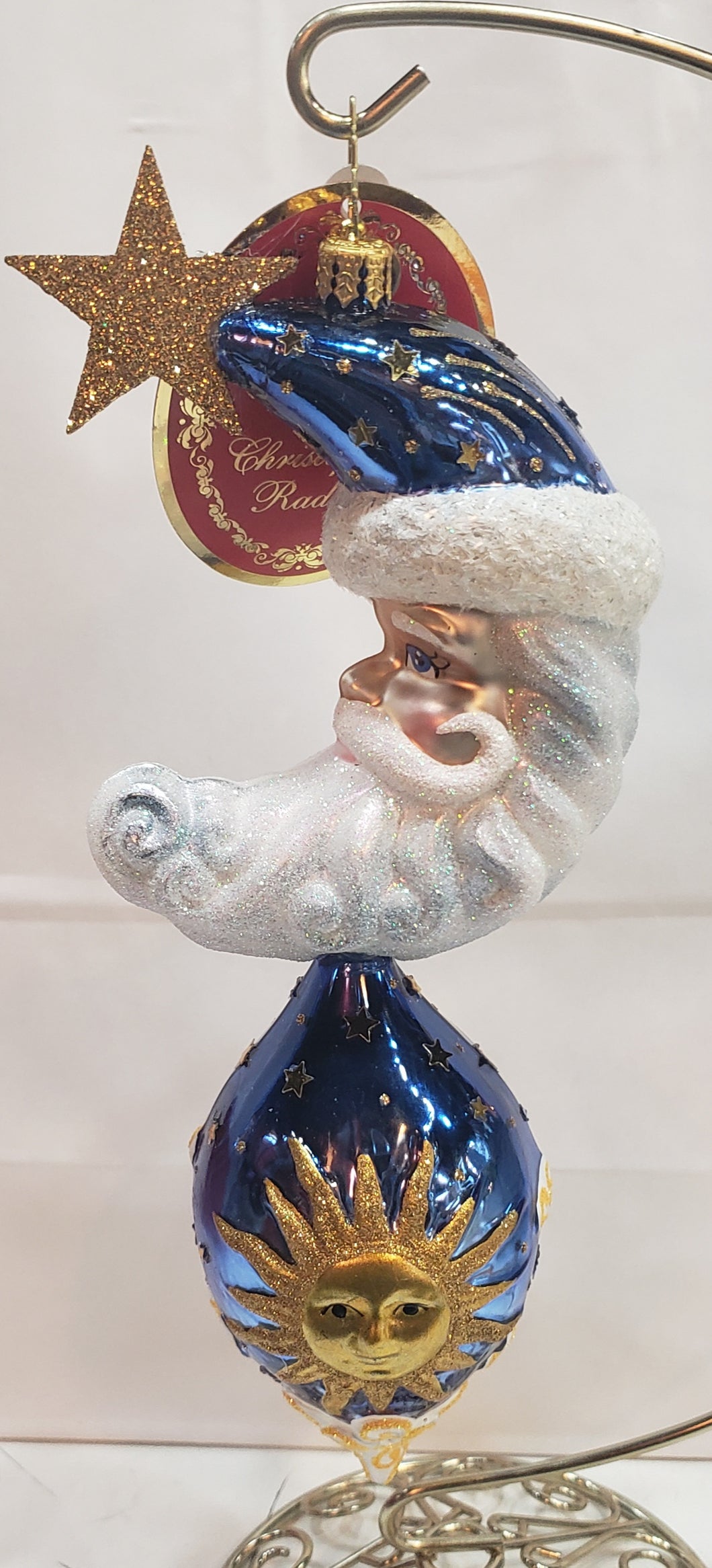 Daystar Santa w/ Star by Christopher Radko