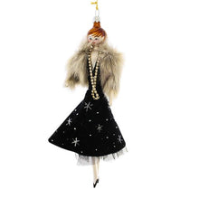 Load image into Gallery viewer, De Carlini Lady With Black Velvet Skirt
