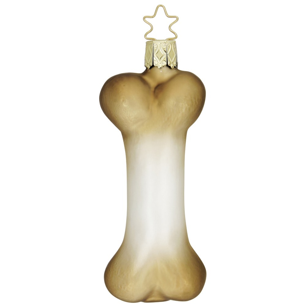 INGE-GLAS Dog Bone Ornament