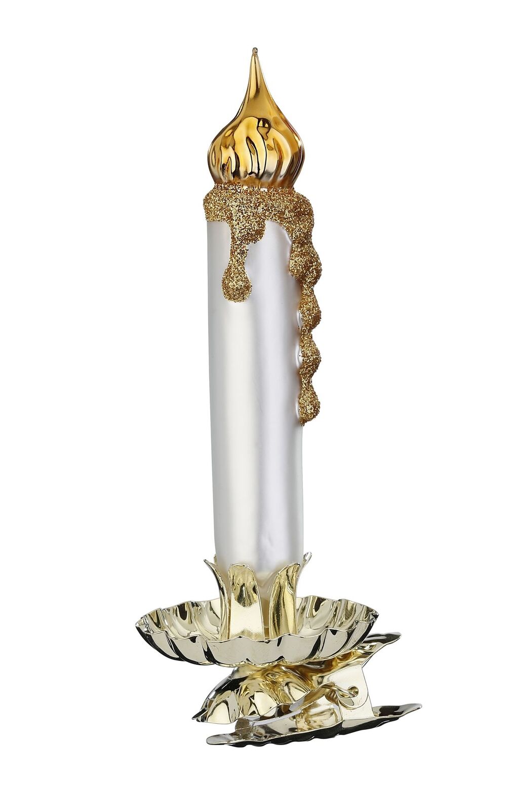 INGE-GLAS Gold Candle Clip On