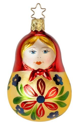 INGE-GLAS Matryoshka Lady Ornament