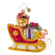Load image into Gallery viewer, Christopher Radko Glorious &amp; Gilded Sleigh

