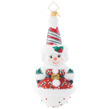Load image into Gallery viewer, Twice As Nice Snowman Ornament By Christopher Radko
