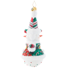 Load image into Gallery viewer, Twice As Nice Snowman Ornament By Christopher Radko
