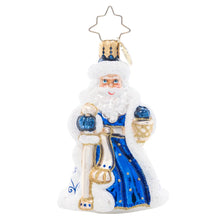 Load image into Gallery viewer, Cheerful Chinoiserie Santa Gem by Christopher Radko
