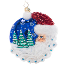 Load image into Gallery viewer, Christmas Village Santa Ornament by Christopher Radko (2023)
