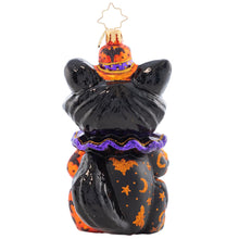 Load image into Gallery viewer, Christopher Radko 1021605 Dapper Black Cat Ornament by Christopher Radko (2023)
