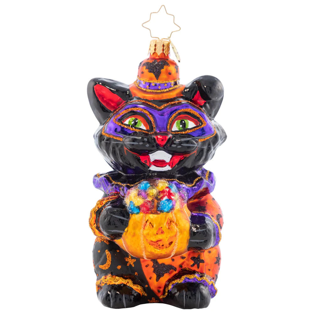 Christopher Radko 1021605 Dapper Black Cat Ornament by Christopher Radko (2023)
