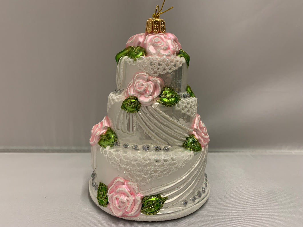 Wedding Cake Ornament By The Whitehurst Company